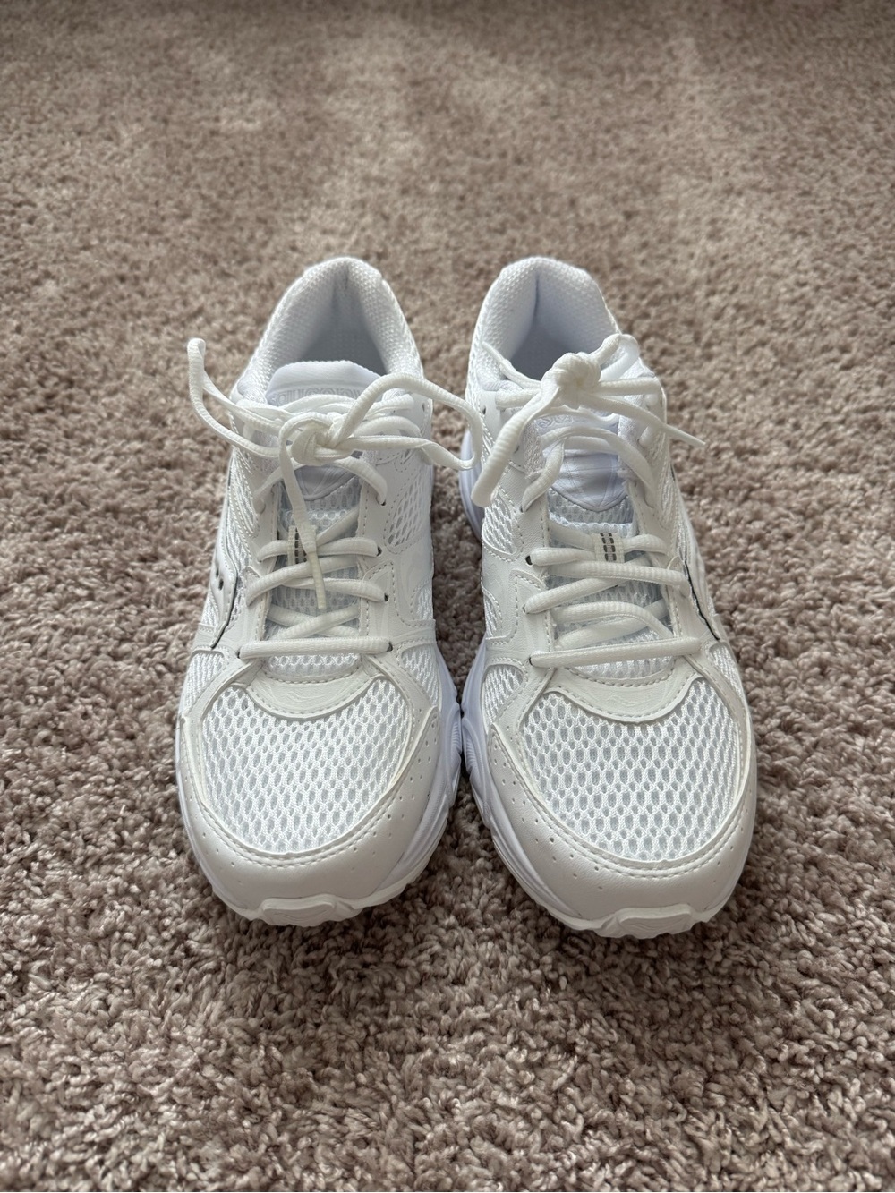 NWT Saucony Ride Millenium Sneakers Chunky Dad Shoes - White Size 8/6.5/39 - Picture 5 of 7